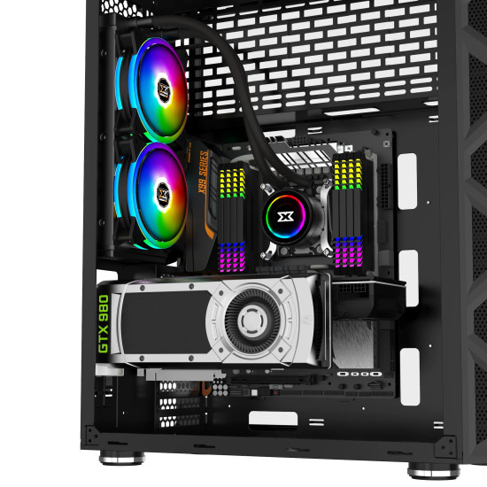 Xigmatek кутия Case EATX - Overtake - 6 ARGB Fans Xigmatek кутия Case EATX - Overtake - 6 ARGB Fans