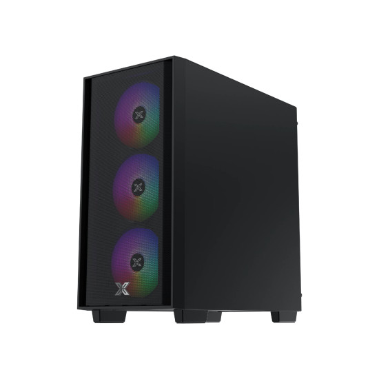 Xigmatek кутия Case mATX - NYX Air II - 4 ARGB Fans
