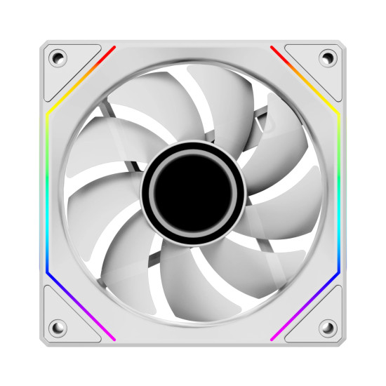 Xigmatek Комплект вентилатори Fan Pack 3-in-1 3x120mm - Infinity G20A Arctic - Infinity Mirror, A-RGB
