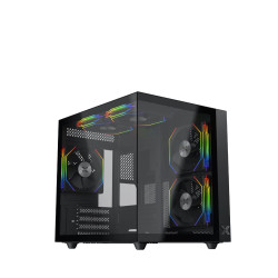 Xigmatek кутия Case mATX - Aqua M Lite - 5 ARGB Fans