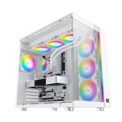 Xigmatek кутия Case EATX - AQUA ULTRA Arctic - 7 ARGB Fans