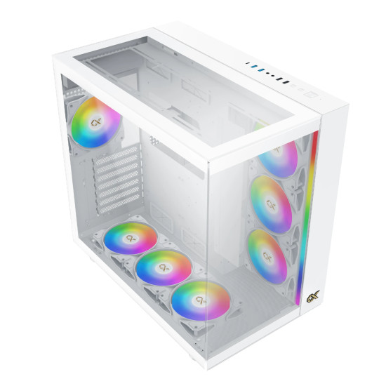 Xigmatek кутия Case EATX - AQUA ULTRA Arctic - 7 ARGB Fans Xigmatek кутия Case EATX - AQUA ULTRA Arctic - 7 ARGB Fans