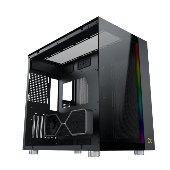Xigmatek кутия Case EATX - AQUA ULTRA - 7 ARGB Fans