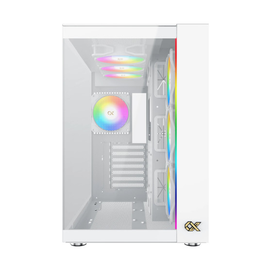 Xigmatek кутия Case EATX - AQUA ULTRA AIR Arctic - 7 ARGB Fans Xigmatek кутия Case EATX - AQUA ULTRA AIR Arctic - 7 ARGB Fans