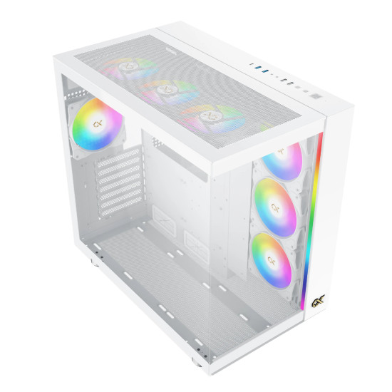 Xigmatek кутия Case EATX - AQUA ULTRA AIR Arctic - 7 ARGB Fans Xigmatek кутия Case EATX - AQUA ULTRA AIR Arctic - 7 ARGB Fans