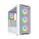 Montech кутия Case ATX - XR Wood (W) - 4 x 120 mm ARGB Fans, Wood, USB-C, White Montech кутия Case ATX - XR Wood (W) - 4 x 120 mm ARGB Fans, Wood, USB-C, White
