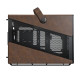 Montech кутия Case mATX - Heritage PRO (B) - USB-C, Leather, 4 x 120 mm Fans