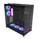 Montech кутия Case ATX - HS02 PRO (B) - 5 x 120 mm ARGB Fans, USB-C, Black Montech кутия Case ATX - HS02 PRO (B) - 5 x 120 mm ARGB Fans, USB-C, Black