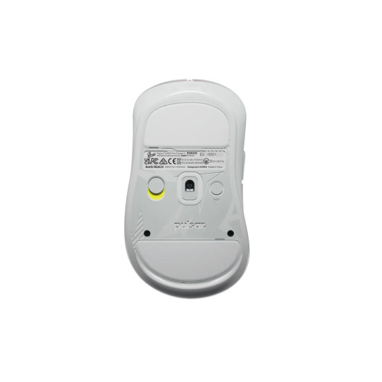 Pulsar професионална геймърска мишка Wireless Gaming Mouse ZywOo The Chosen Mouse Size2 White 8K