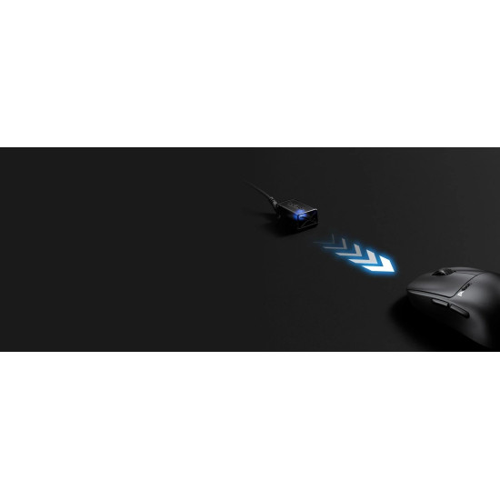 Pulsar професионална геймърска мишка Wireless Gaming Mouse X2 CrazyLight Volt Shadow 8K