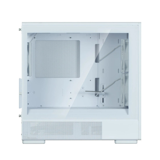 Zalman кутия Case mATX - P10 NAMU WHITE - Wood, USB-C