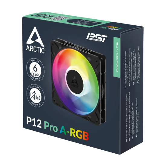 Arctic вентилатор Fan 120mm P12 Pro A-RGB Arctic вентилатор Fan 120mm P12 Pro A-RGB
