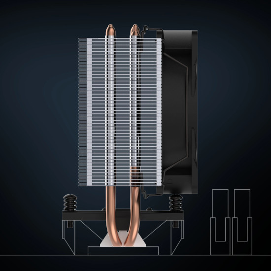 Arctic охладител Freezer 8i CO - LGA1851/LGA1700 Arctic охладител Freezer 8i CO - LGA1851/LGA1700