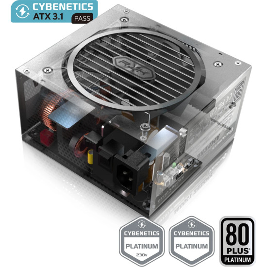 Raijintek захранване PSU ATX3.1 1000W Platinum - AMPERE 1000 Raijintek захранване PSU ATX3.1 1000W Platinum - AMPERE 1000