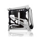 Raijintek кутия Case EATX - NYX PRO WHITE - Open Frame, Full Aluminum