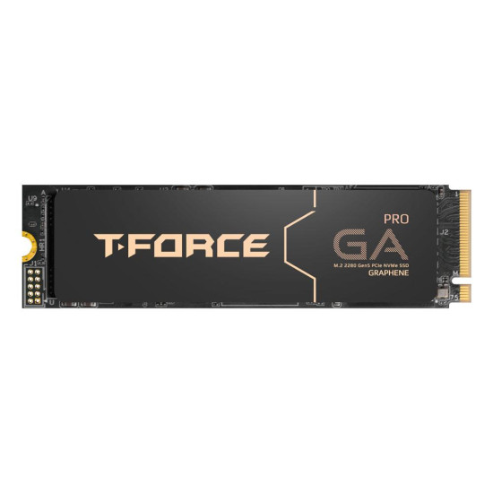 SSD Team Group T-Force GA PRO, M.2 2280 1TB PCI-e 5.0 x4 NVMe SSD Team Group T-Force GA PRO, M.2 2280 1TB PCI-e 5.0 x4 NVMe