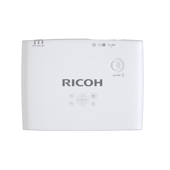 Short-focus laser 3CLD projector RICOH WUL5A40ST, 55-150