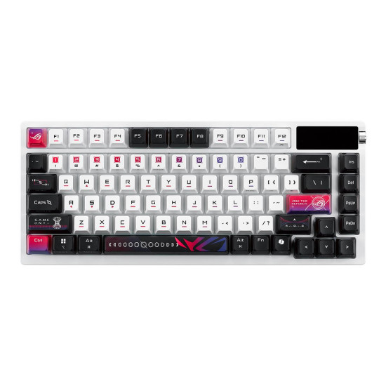 Геймърска безжична Клавиатура ASUS ROG Azoth X - White