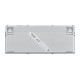Геймърска безжична Клавиатура ASUS ROG Azoth X - White