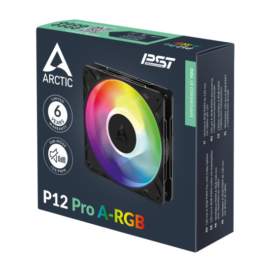 Fan ARCTIC P12 Pro A-RGB 120mm PWM Fan ARCTIC P12 Pro A-RGB 120mm PWM