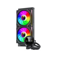 Gamemax водно охлаждане Water Cooling IceBurg 240 Digital Black - Addressable RGB Gamemax водно охлаждане Water Cooling IceBurg 240 Digital Black - Addressable RGB
