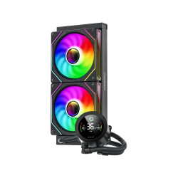 Gamemax водно охлаждане Water Cooling IceBurg 240 Digital Black - Addressable RGB Gamemax водно охлаждане Water Cooling IceBurg 240 Digital Black - Addressable RGB