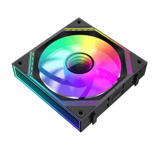 Gamemax Комплект вентилатори Fan Pack 3-in-1 3x120mm - FN12A-S3I-R Black, Reverse, Daisy-Chain, Addressable RGB Gamemax Комплект вентилатори Fan Pack 3-in-1 3x120mm - FN12A-S3I-R Black, Reverse, Daisy-Chain, Addressable RGB