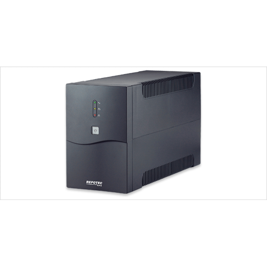 REPOTEC UPS LINE INTERACTIVE 3000VA SIMULATED SINE WAVE 4xSCHUKO 2xIEC-320 USB 2xRJ-45 REPOTEC UPS LINE INTERACTIVE 3000VA SIMULATED SINE WAVE 4xSCHUKO 2xIEC-320 USB 2xRJ-45