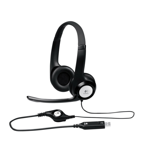 LOGITECH HEADSET WIRED USB MIC