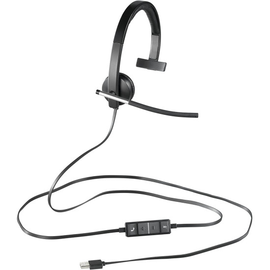 LOGITECH HEADSET WIRED USB MIC