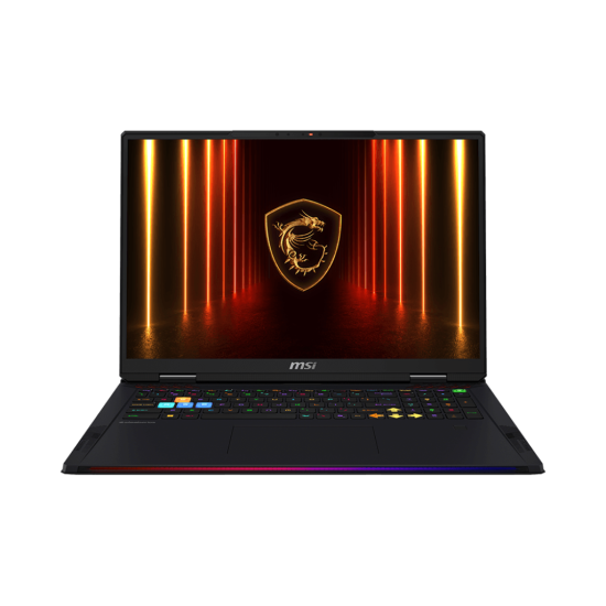 MSI R9-9 64G RTX5090 2TB_SSD 18 UHD+ 120HZ WIN11_HOME M2 PCI-E BLACK BACKLIT