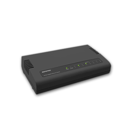 REPOTEC SWITCH GBIT UNMANAGED 8 PORTS