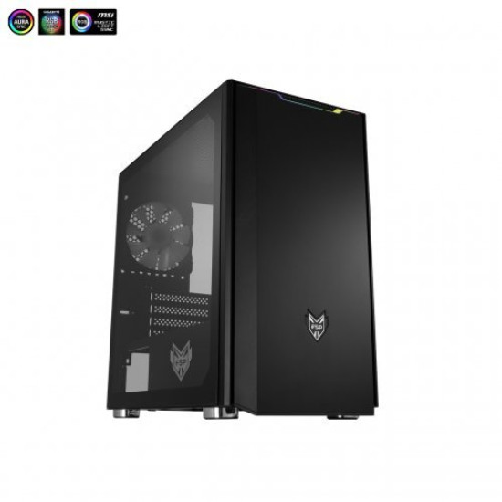 FORTRON CASE MICRO ATX MINI TOWER BLACK FORTRON CASE MICRO ATX MINI TOWER BLACK