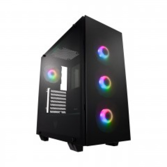 FORTRON CASE ATX MID TOWER BLACK FORTRON CASE ATX MID TOWER BLACK