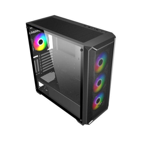 FORTRON CASE ATX MID TOWER BLACK FORTRON CASE ATX MID TOWER BLACK