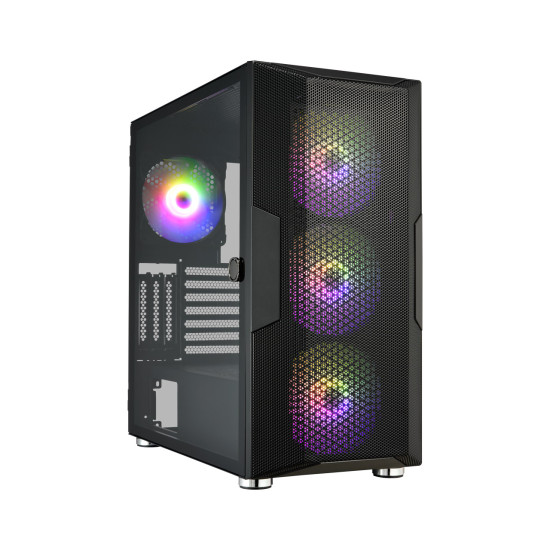 FORTRON CASE E-ATX MID TOWER BLACK FORTRON CASE E-ATX MID TOWER BLACK