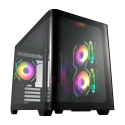 FORTRON M-ATX MID TOWER BLACK