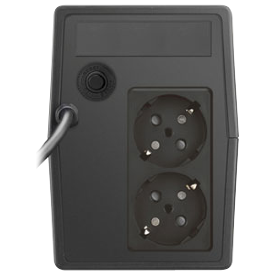 FORTRON UPS LINE_INTERACTIVE 600VA SIMULATED_SINE_WAVE 2xSCHUKO