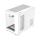 Gamemax кутия Case mATX - HYPE-M White - 3 x 120 mm Addressable RGB fans