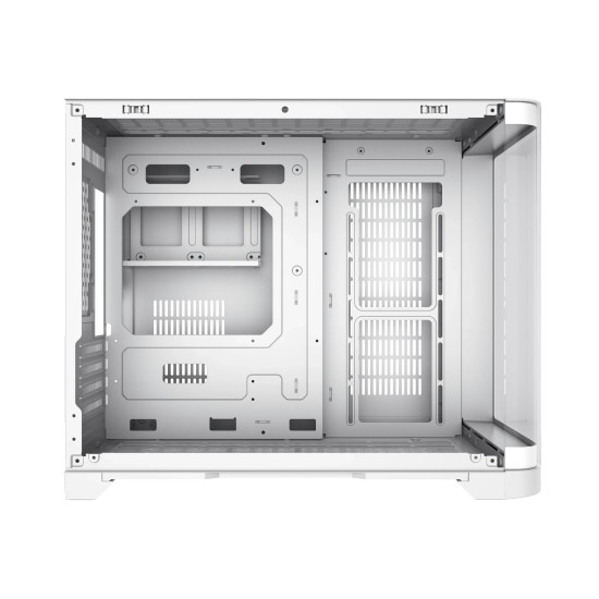 Gamemax кутия Case mATX - HYPE-M White - 3 x 120 mm Addressable RGB fans
