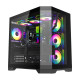 Gamemax кутия Case ATX - HYPE-A Black - 4 x 120 mm Addressable RGB fans Gamemax кутия Case ATX - HYPE-A Black - 4 x 120 mm Addressable RGB fans