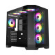 Gamemax кутия Case ATX - HYPE-A Black - 4 x 120 mm Addressable RGB fans Gamemax кутия Case ATX - HYPE-A Black - 4 x 120 mm Addressable RGB fans