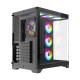 Gamemax кутия Case ATX - HYPE-A Black - 4 x 120 mm Addressable RGB fans Gamemax кутия Case ATX - HYPE-A Black - 4 x 120 mm Addressable RGB fans