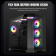 Gamemax кутия Case ATX - HYPE-A Black - 4 x 120 mm Addressable RGB fans Gamemax кутия Case ATX - HYPE-A Black - 4 x 120 mm Addressable RGB fans