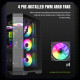 Gamemax кутия Case ATX - HYPE-A Black - 4 x 120 mm Addressable RGB fans Gamemax кутия Case ATX - HYPE-A Black - 4 x 120 mm Addressable RGB fans