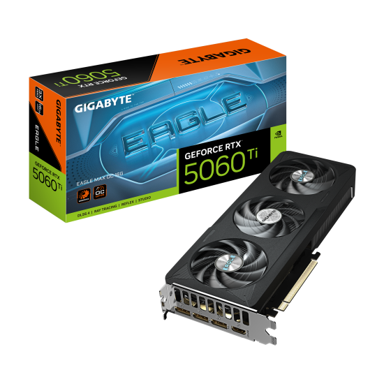Видео карта GIGABYTE RTX 5060 TI EAGLE MAX OC 16GB GDDR7 Видео карта GIGABYTE RTX 5060 TI EAGLE MAX OC 16GB GDDR7