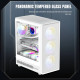 Gamemax кутия Case ATX - Storm 2 AW - 6 x 120 mm Addressable RGB fans