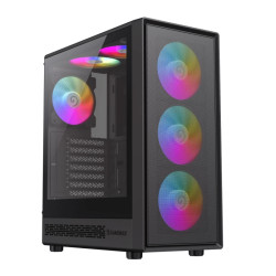 Gamemax кутия Case ATX - Storm 2 AB - 6 x 120 mm Addressable RGB fans Gamemax кутия Case ATX - Storm 2 AB - 6 x 120 mm Addressable RGB fans