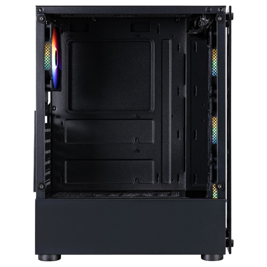 1stPlayer Кутия Case ATX - Fire Dancing V2-A RGB v2 - 4 fans included