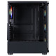 1stPlayer Кутия Case ATX - Fire Dancing V2-A RGB v2 - 4 fans included